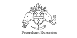 Pertersham nurseries gray logo