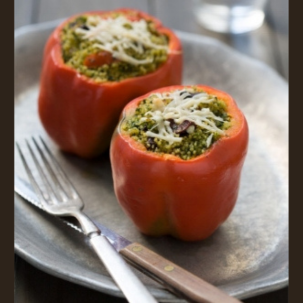 Pesto Roasted Red Pepper Recipe